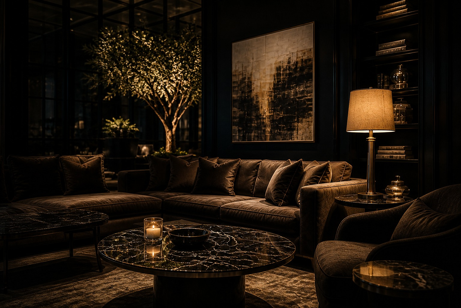 Luxury Dark Interior